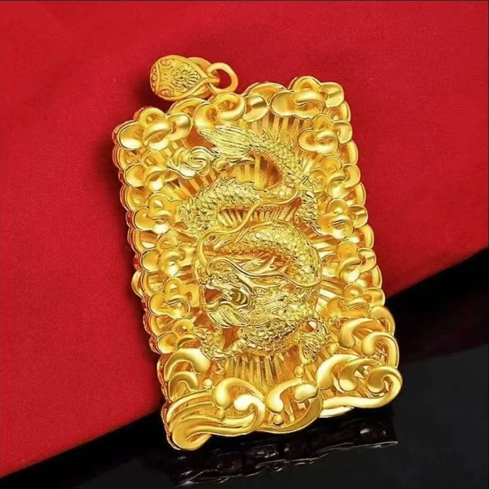 合金吊坠  2025【龙牌吊坠】新款轻奢时尚气质潮流百搭大气精美精致