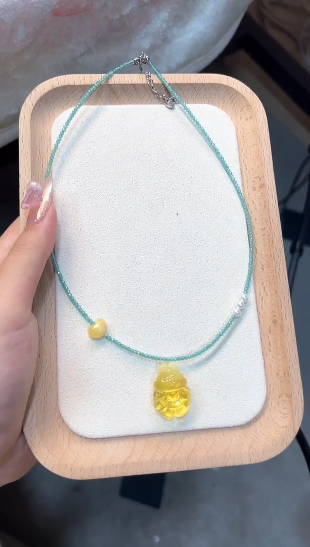 【闪购商品】蜜蜡珠宝奇石未镶嵌项链
