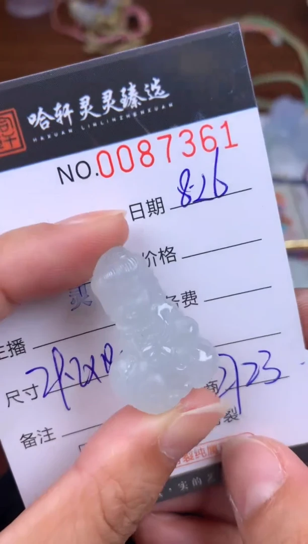 吊坠(不含链)未镶嵌翡翠吃****龙哈轩  挂件1