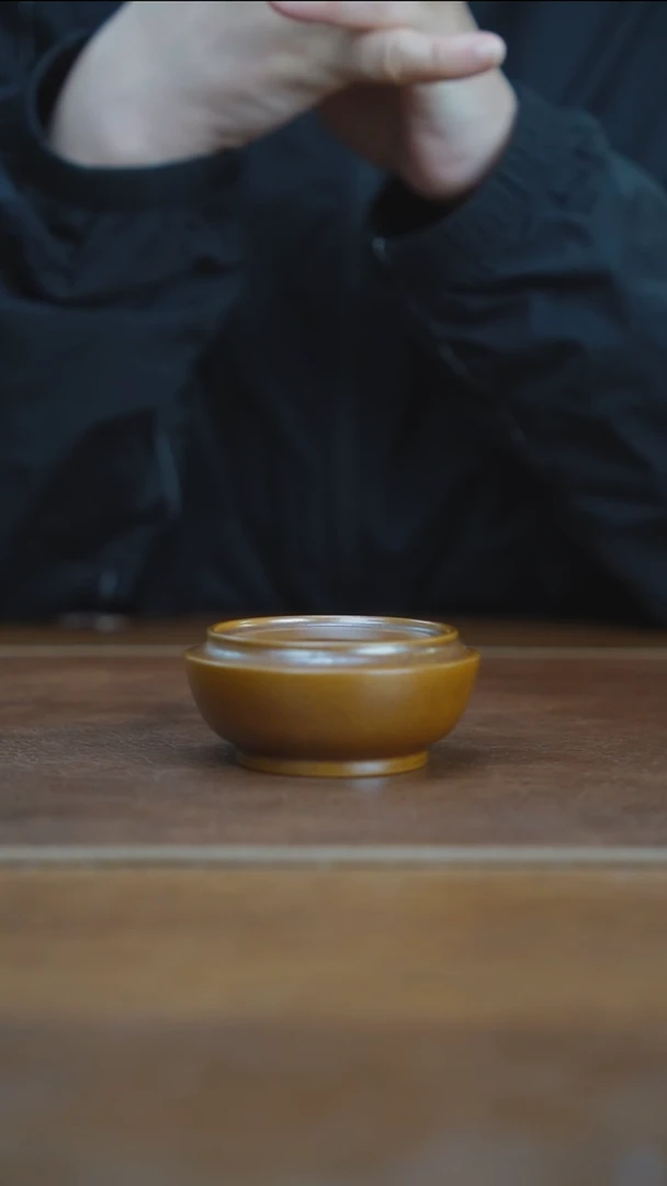 杯景德镇紫金釉盖置