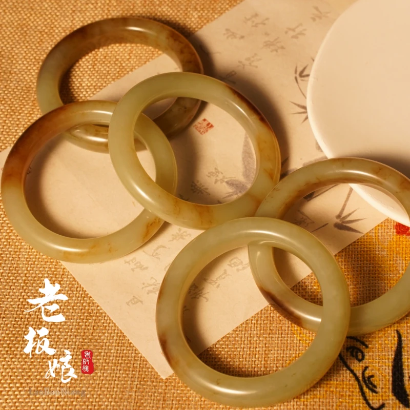南宫北苑｜甄选和田玉手镯多样性发货拍一发一qt021