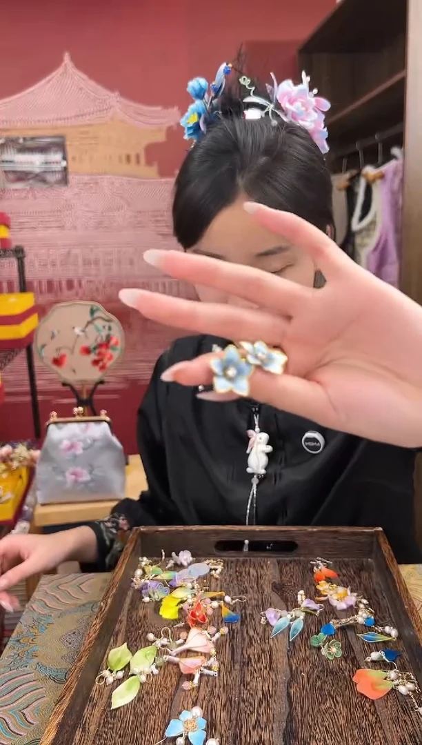 【闪购商品】刺绣苏绣世家非遗手工（耳环）