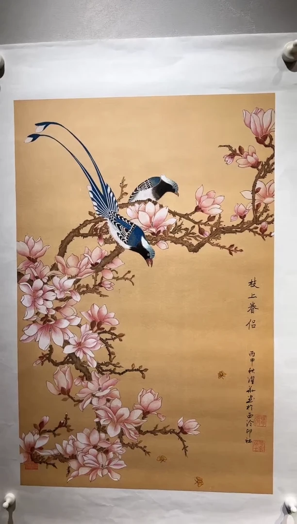 国画国画HN-1101709-张跃华央创美术馆精品定制备案作品