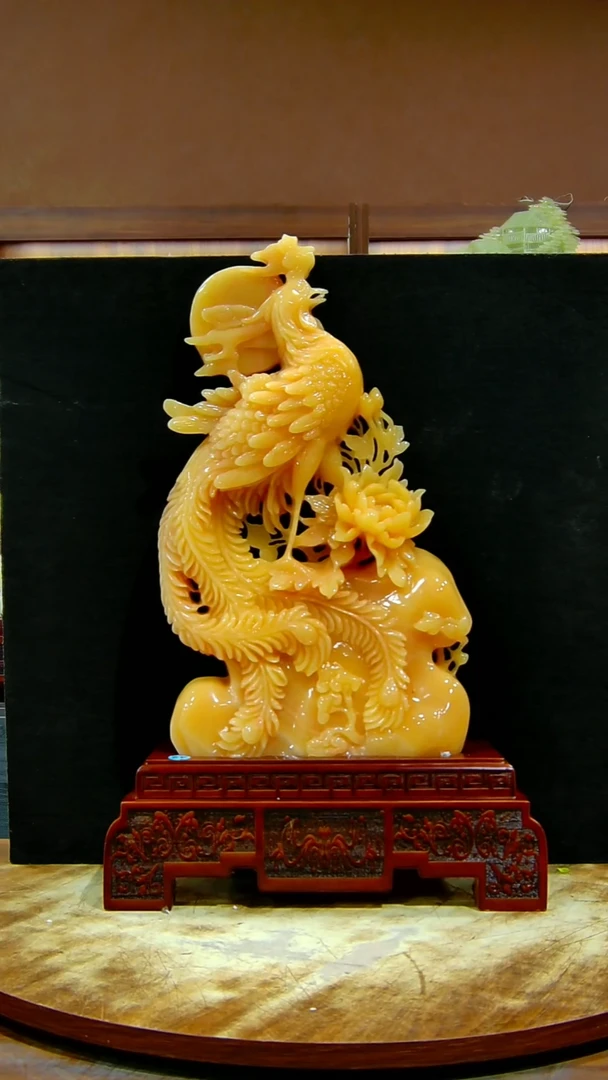 石材徐*g苗精品摆件家居摆件