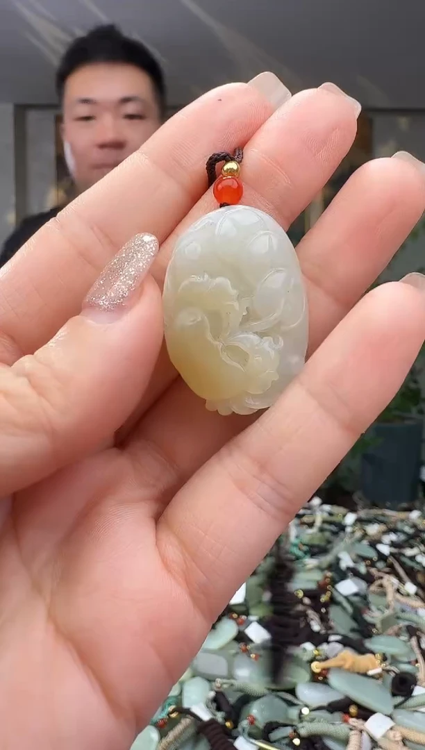颈饰未镶嵌和田玉拍一发一多样性发货