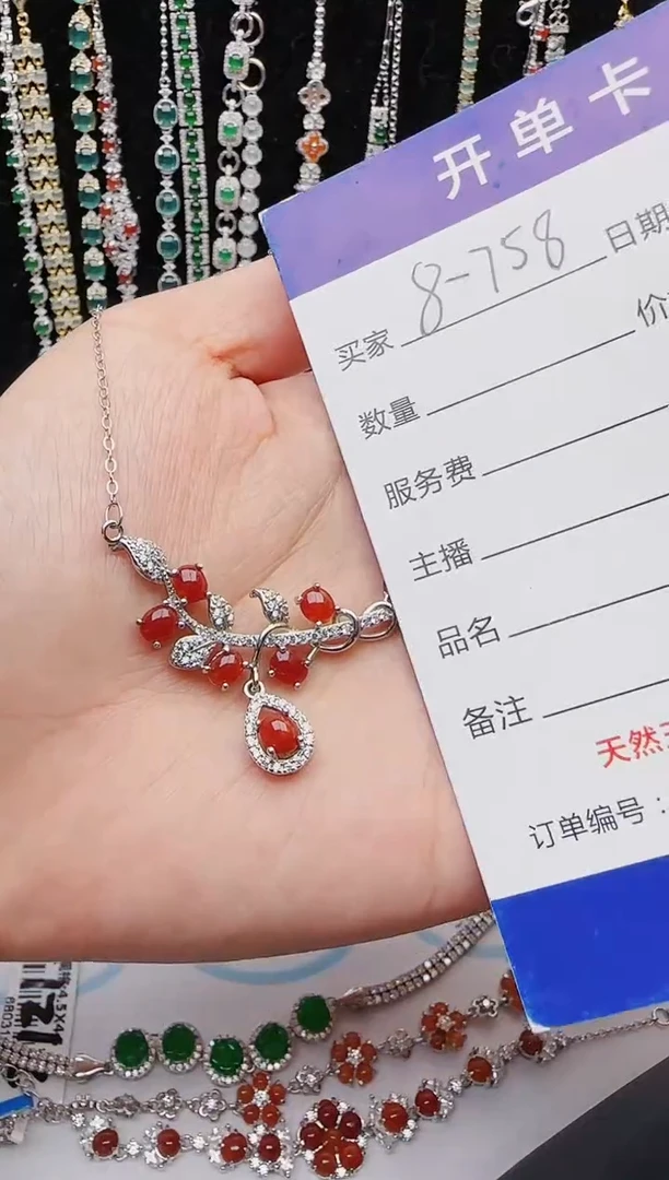 【闪购商品】翡翠戒指银S925镶嵌2222