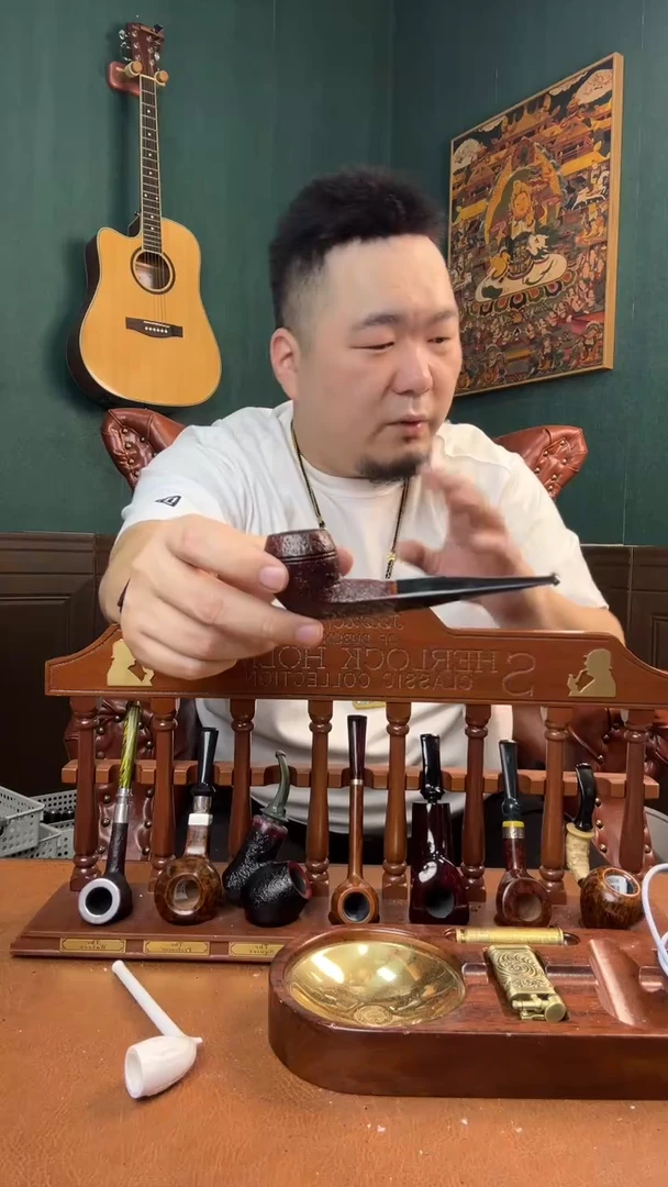 石楠木木雕款意大利进口石楠木烟斗