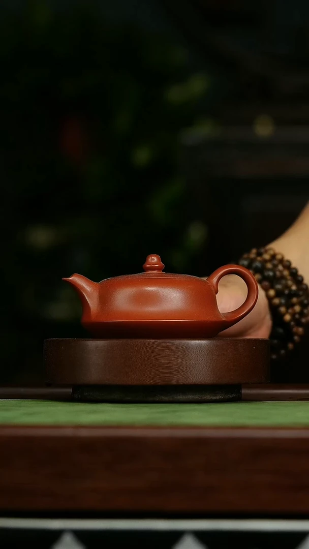 茶壶紫砂d26朱泥一帆风顺