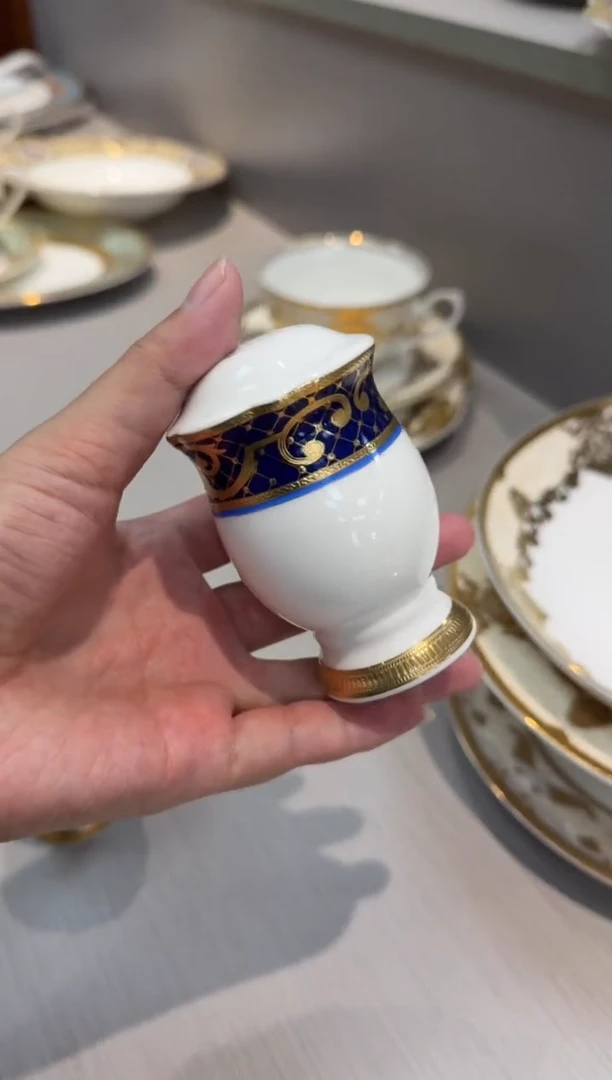 瓷片盐壶罐 福利款2个微瑕