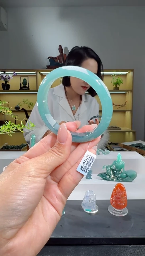 未镶嵌手镯翡翠56.8圈