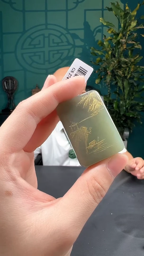 和田玉未镶嵌颈饰CL014