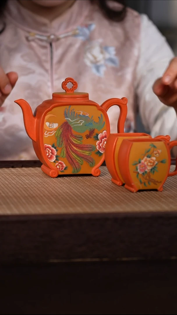 茶壶紫砂南红玉砂 320cc