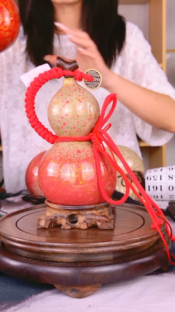 153一物一拍 大漆酒葫芦 真葫芦真大漆