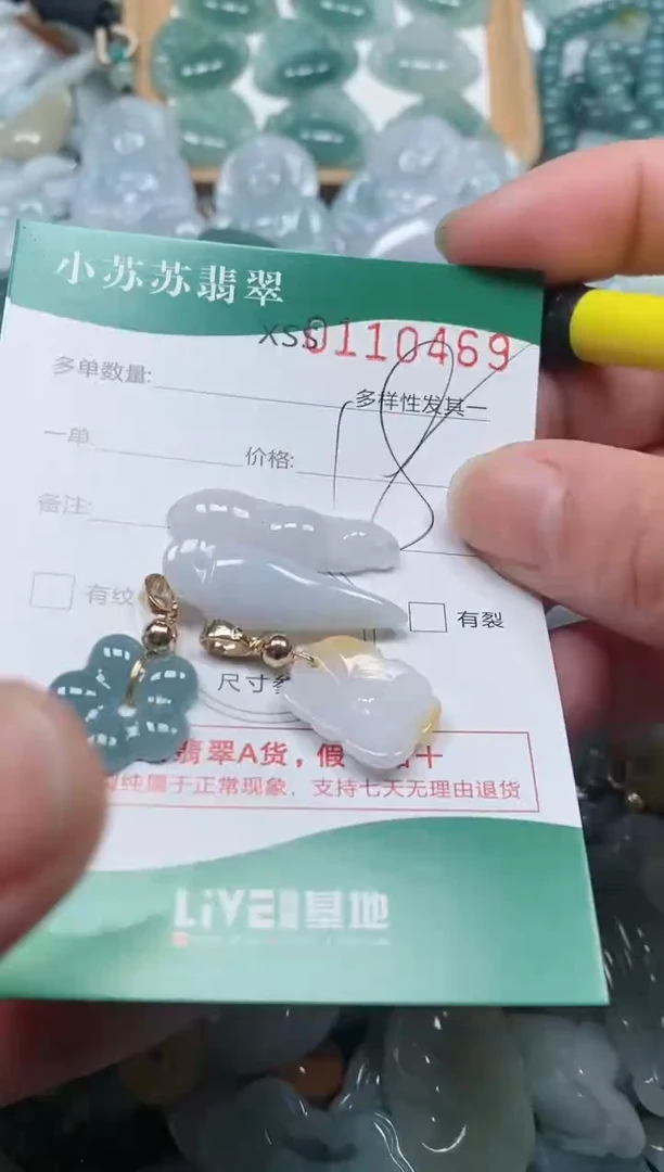 【闪购商品】翡翠颈饰未镶嵌闪购商品0110469