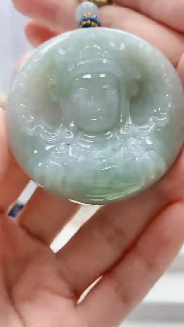 定制翡翠未镶嵌5060lr-毛货挂件124