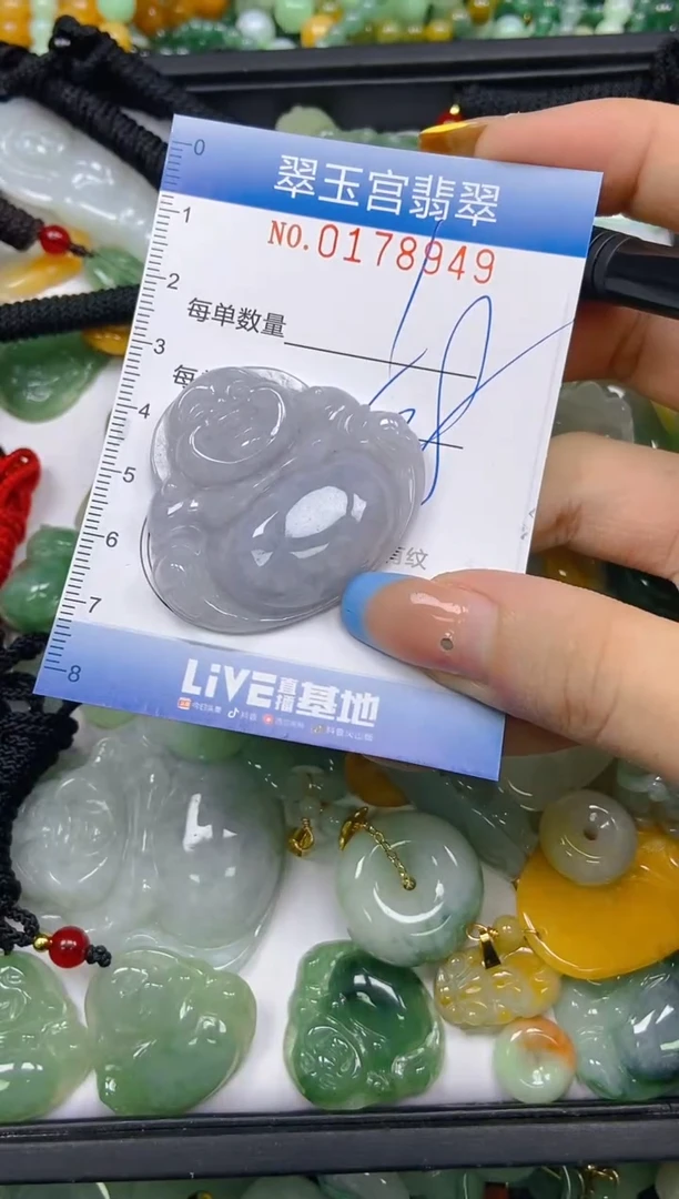 翡翠未镶嵌颈饰闪购0178949