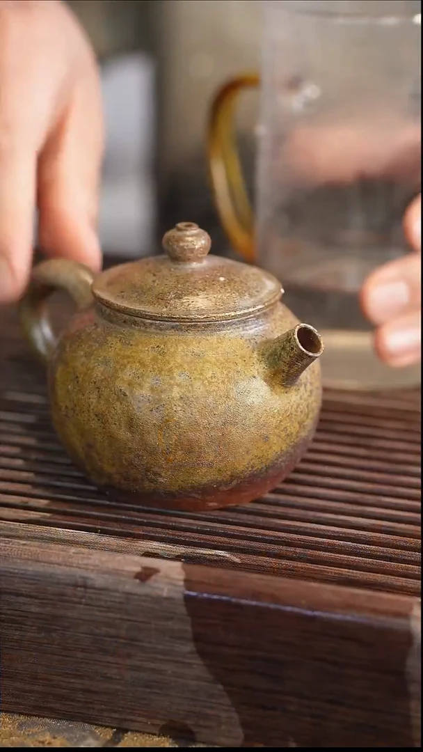 茶壶紫砂56号 柴烧