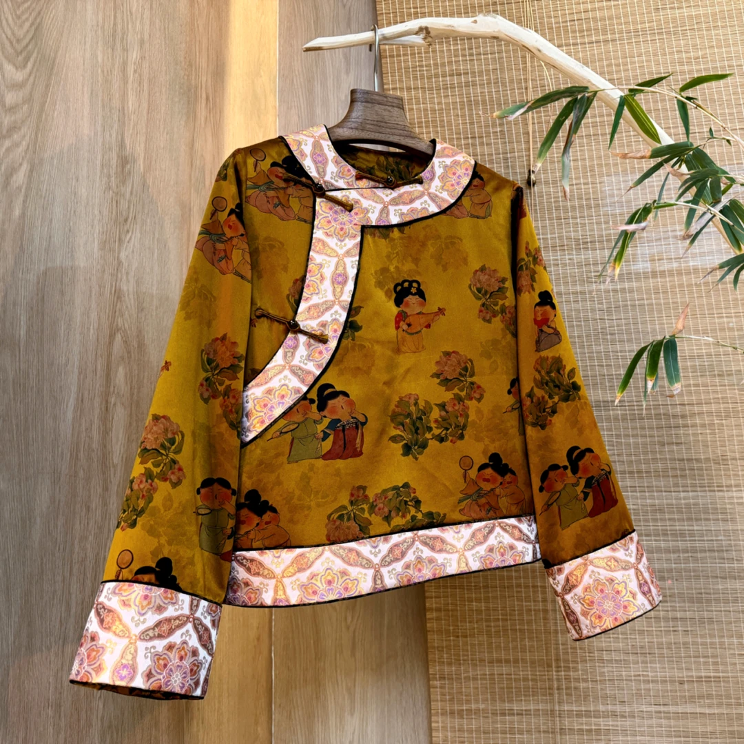 【原创设计、香云纱】手工中式国风时尚中国风新中式