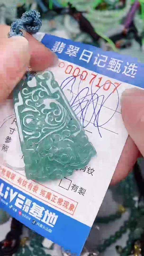 【闪购商品】翡翠颈饰未镶嵌00007107