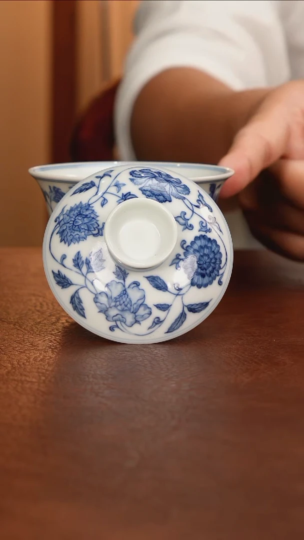 景德镇青花瓷手绘茶具