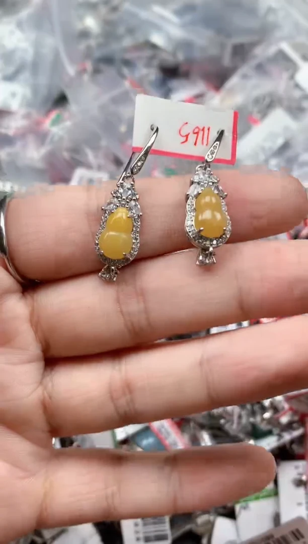 银S925镶嵌戒指翡翠天然A货缅甸翡翠