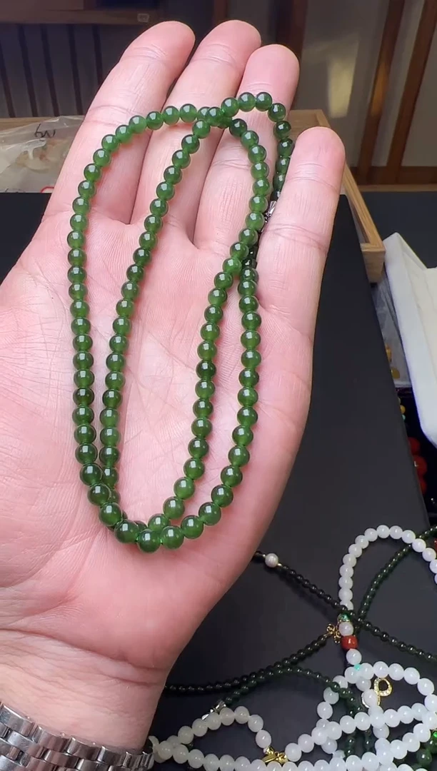 颈饰未镶嵌和田玉✨****～和田碧玉颈饰