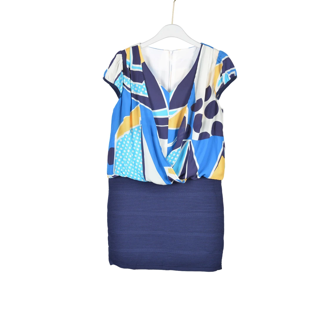 GPC4【专柜捡漏】女装ZPB-连衣裙5116-蓝色正码