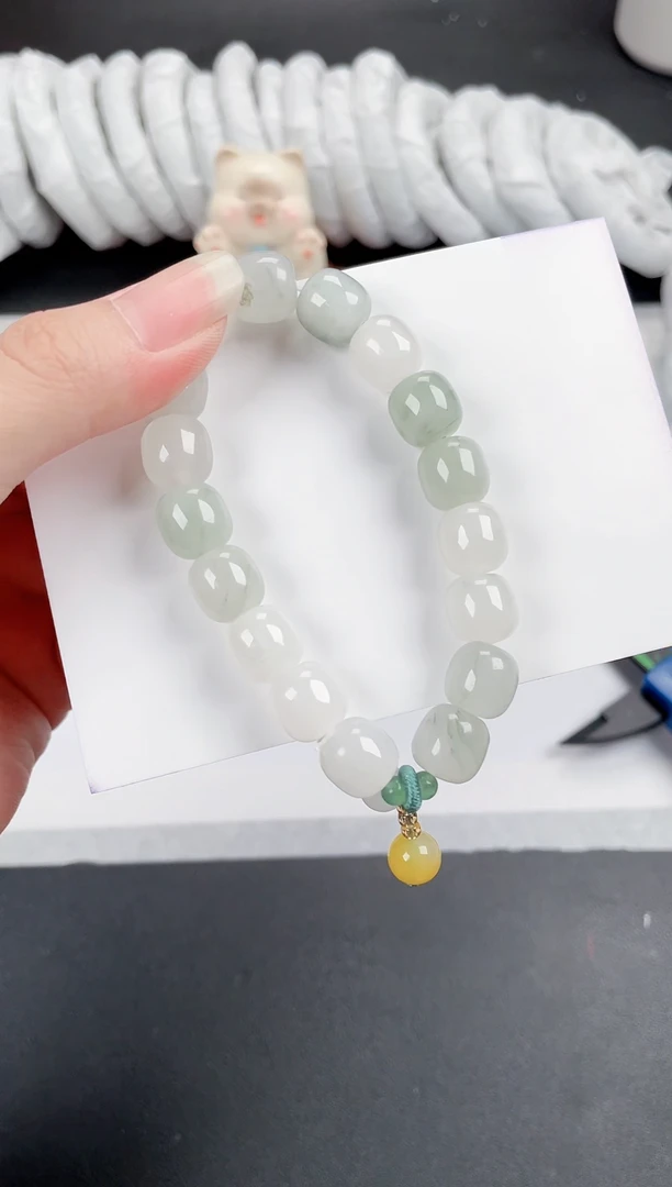 石英质玉手链未镶嵌999