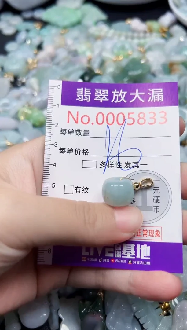 颈饰未镶嵌翡翠5833