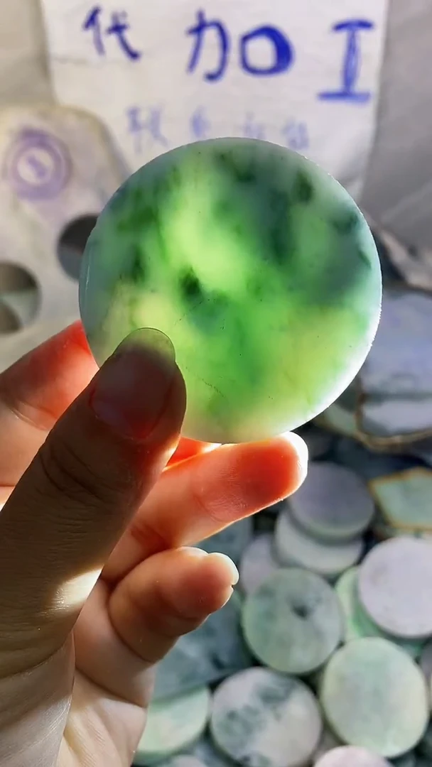 裸石翡翠纯天然A货翡翠57
