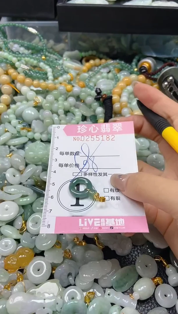 翡翠未镶嵌颈饰闪购0255182多样性发其一