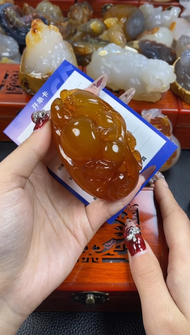 【闪购商品】玛瑙/玉髓手把未镶嵌1