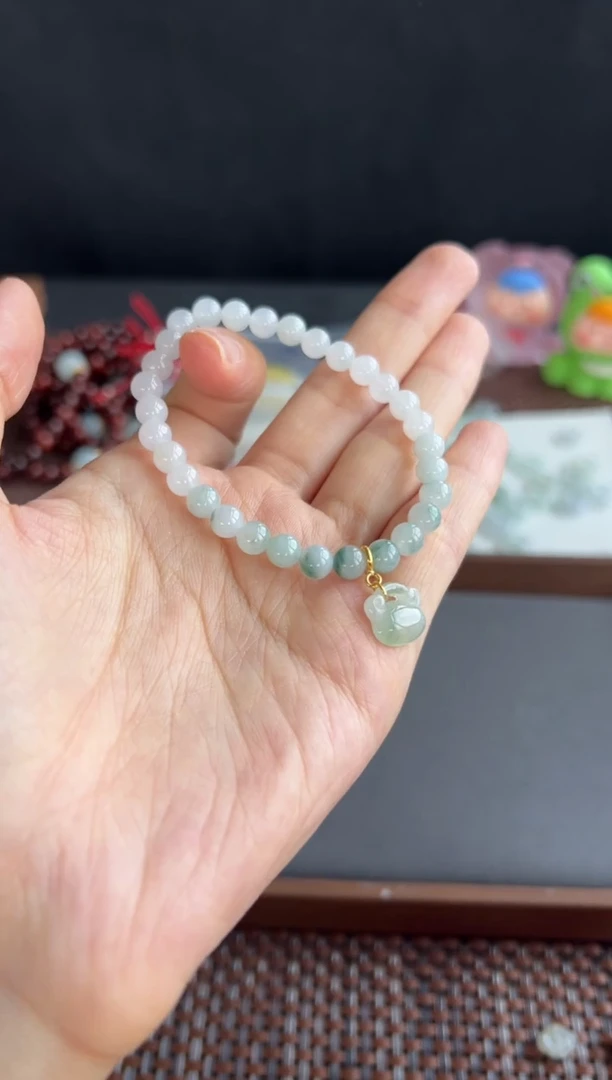 未镶嵌手串翡翠701买断