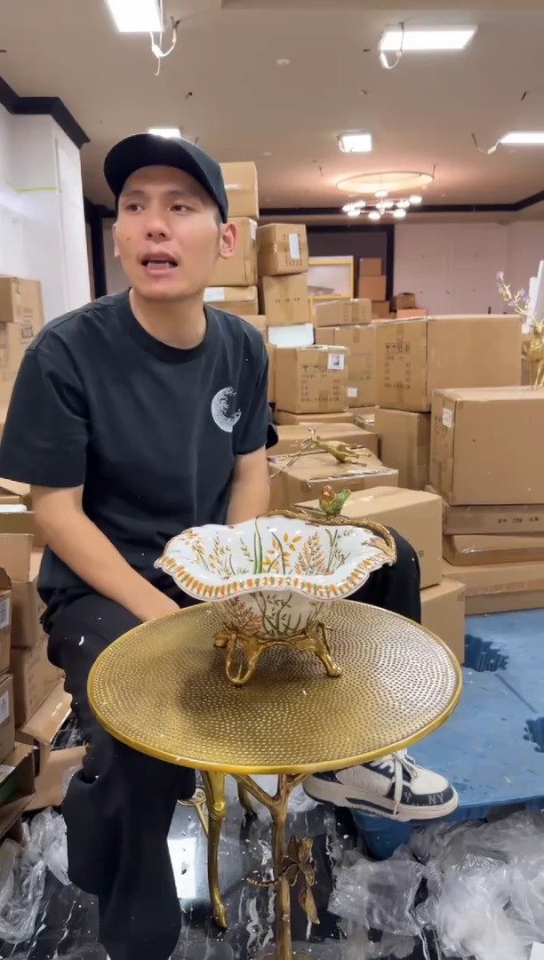 黄铜 黛姿家居装饰品摆件