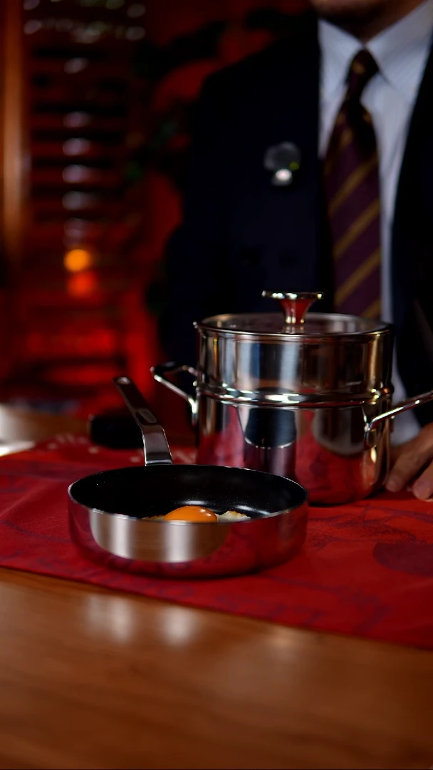 当代16cm彩盒三件套锅具