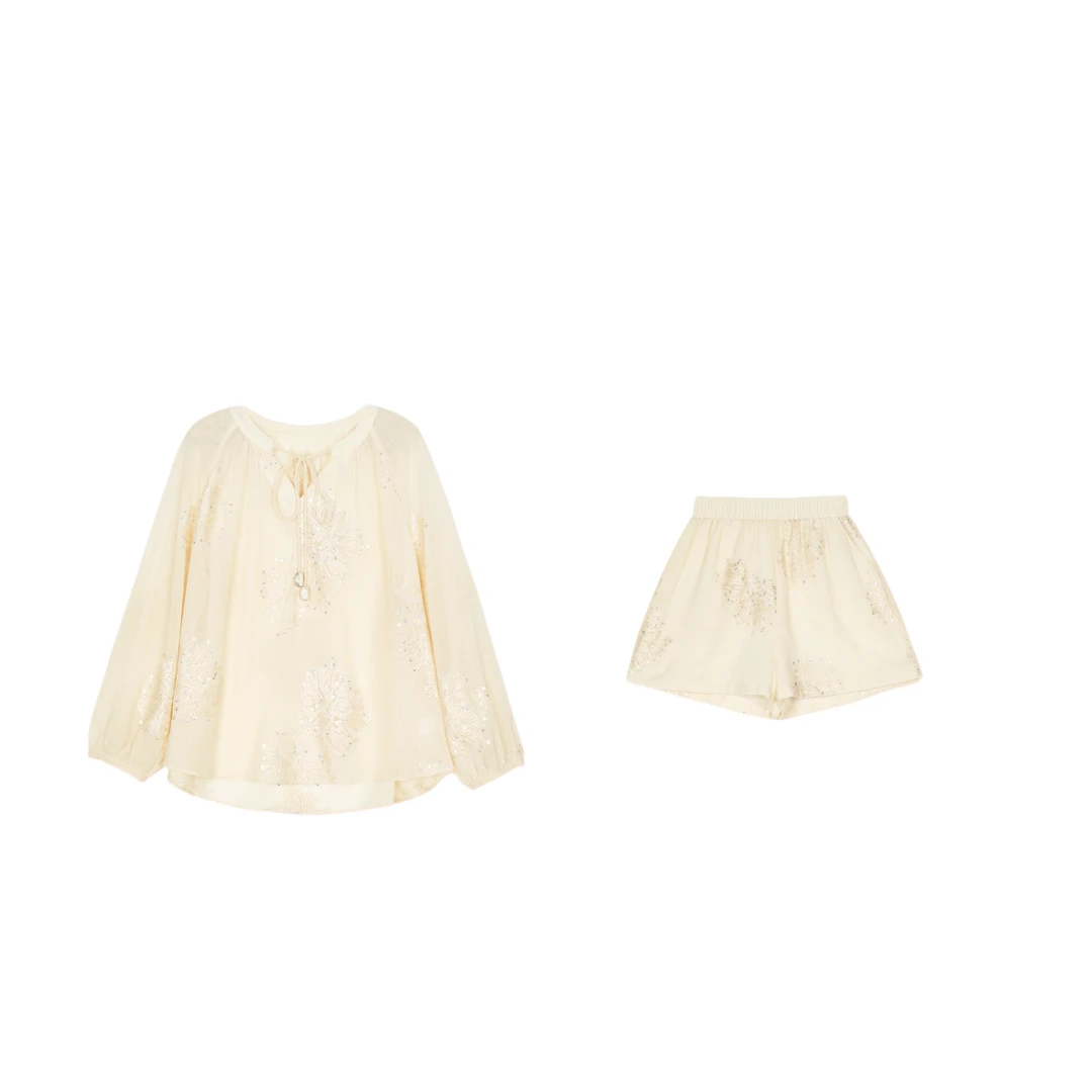 原创设计H高奢系列设计师款早春时尚套装25HG0596