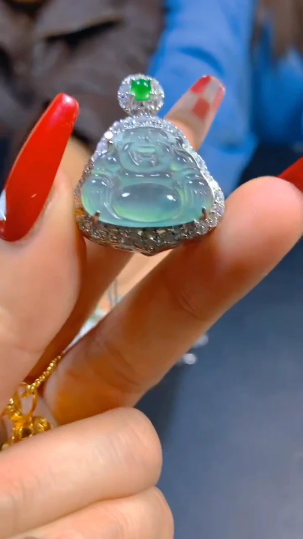 【闪购商品】翡翠吊坠(赠链)未镶嵌0615631067多样性发一