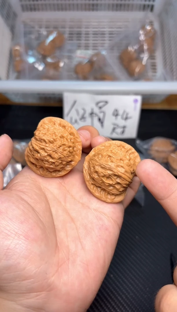 文玩核桃把件111公子帽44-45有修打好底