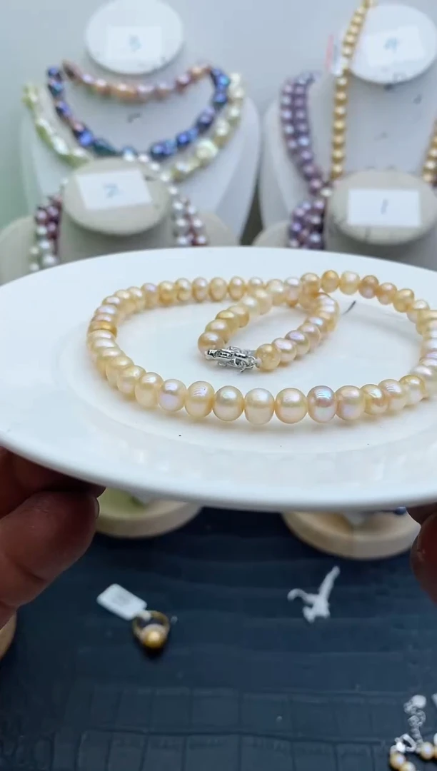 【闪购商品】淡水珍珠颈饰未镶嵌0339