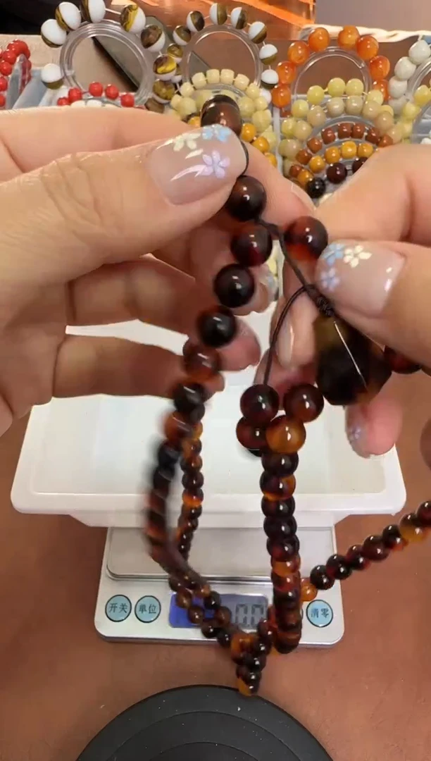 橄榄核吊坠猛犸 冒冒8m圆珠108  63号