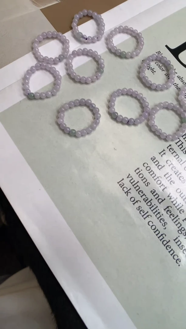 翡翠戒指未镶嵌戒指 多样性发其一