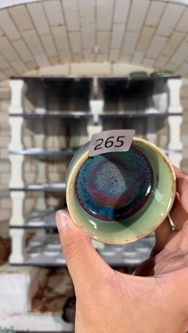 杯精品窑变钧瓷茶器