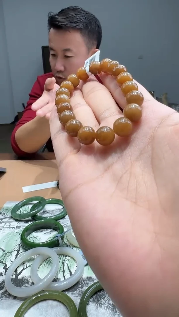 未镶嵌手串和田玉【瑞睿珠宝】和田玉 （多样性发货）