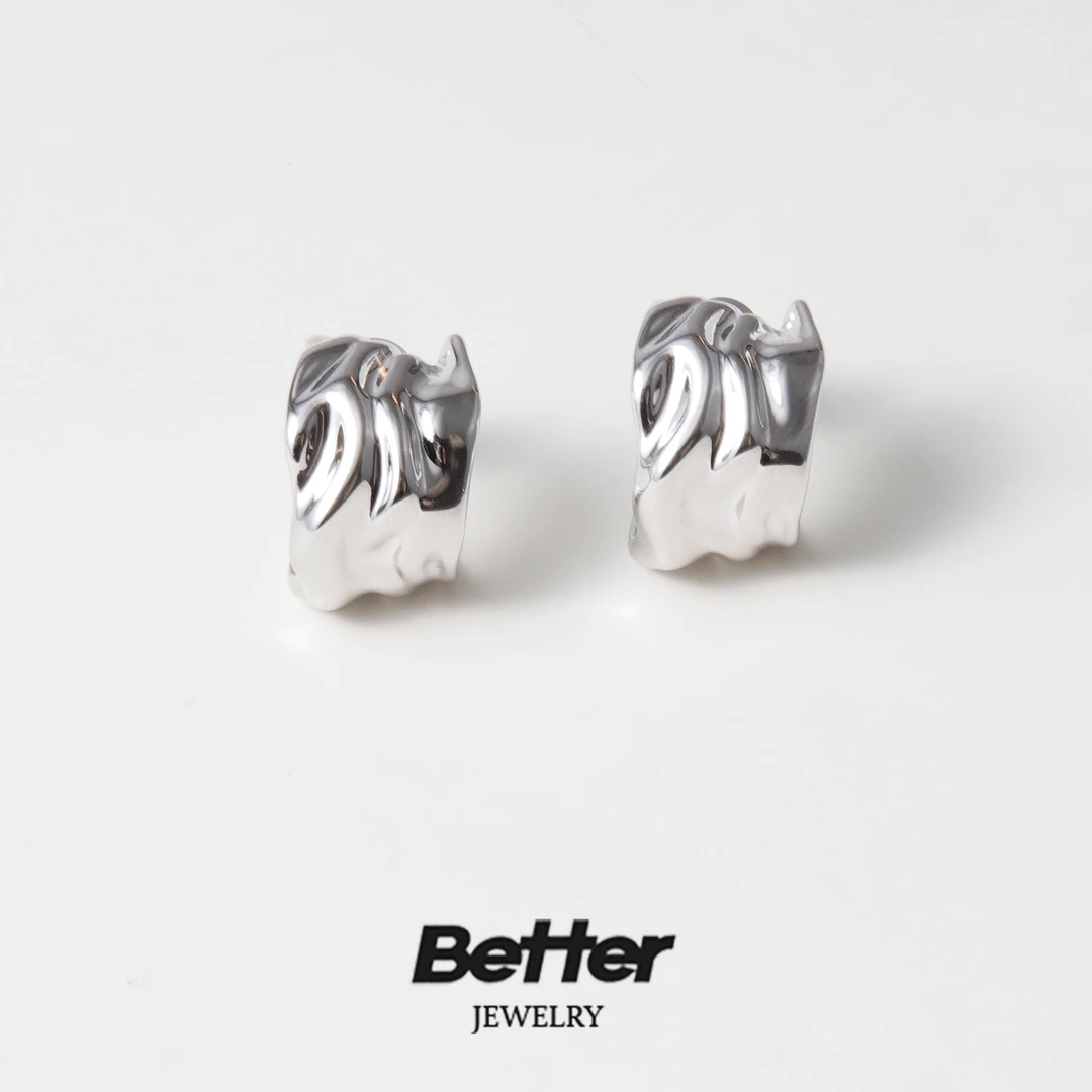 铜合金耳饰 TE410 LORO粼波耳圈