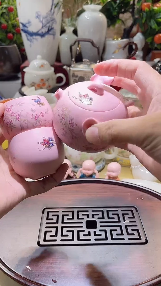 瓷片德艺茶器直播间@@手抓壶粉