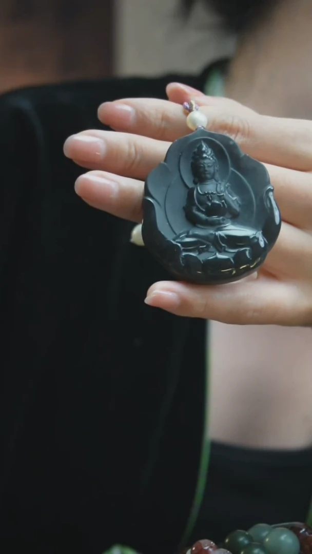 颈饰未镶嵌和田玉E43