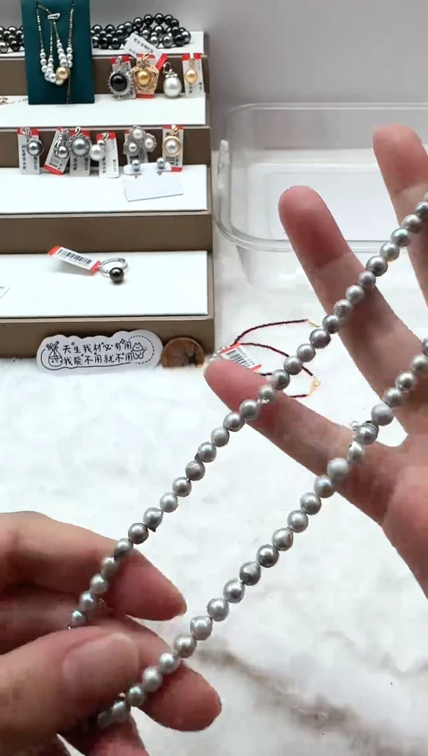 【闪购商品】海水珍珠颈饰银S925镶嵌fz200