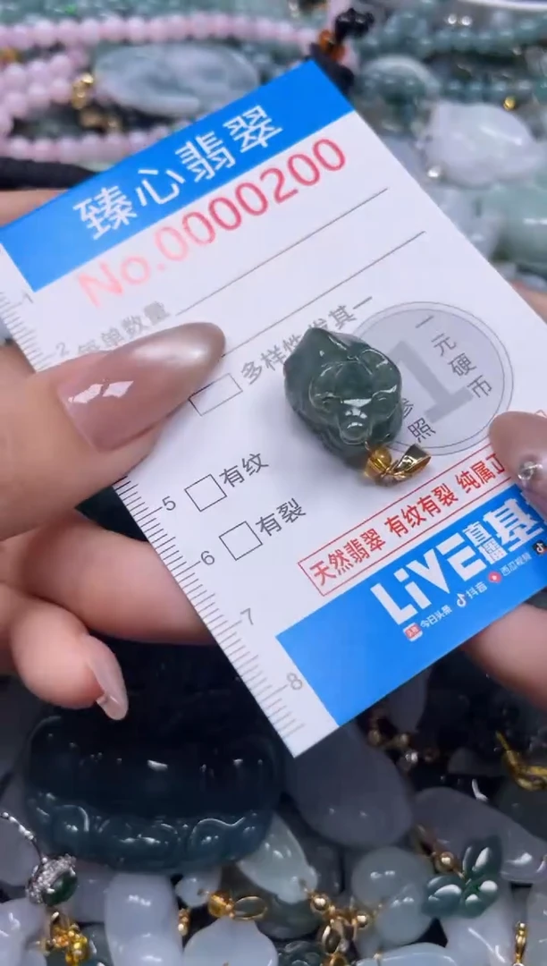 颈饰未镶嵌翡翠200