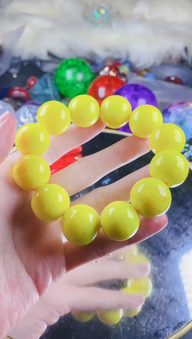 无无酸洗黄卡20手链