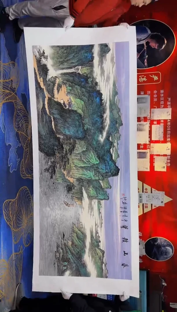 【闪购商品】国画手绘国画山水花鸟作品